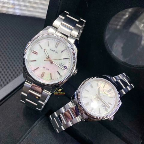  ĐỒNG HỒ CẶP CASIO LTP-1302DS-4A & MTP-1302DS-7A CHÍNH HÃNG 