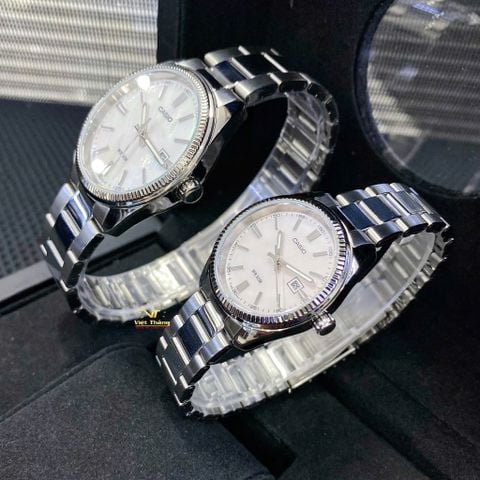  ĐỒNG HỒ CẶP CASIO LTP-1302DS-4A & MTP-1302DS-7A CHÍNH HÃNG 