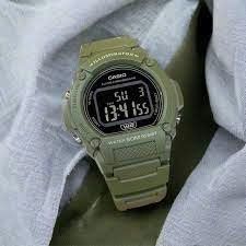  ĐỒNG HỒ NAM CASIO W-219HC-3B CHÍNH HÃNG 