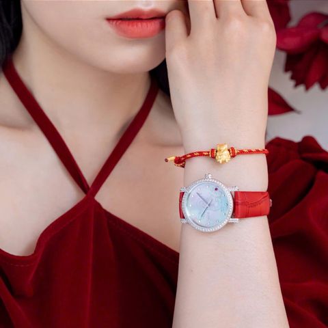  Saga Long Xing Da Da 53111-SVGERD-2LH – Nữ – Phiên Bản Giới Hạn 999 Chiếc Toàn Cầu – Đính 73 Viên Đá Quý – Khảm Xà Cừ Thiên Nhiên 