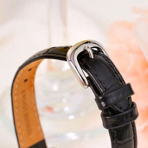  Saga Stella 71836-SVSVBK-2 – Nữ – Quartz (Pin) – Mặt Số 20mm, Kính Cứng, Chống Nước 3ATM 