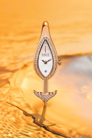  Saga Moment of Luo Goddess – 71957-RGMWRG-2AS – Nữ – Dáng Đuôi Cá Và Mặt Đồng Hồ Đính Pha Lê Danube – Cảm Hứng Nữ Thần Sông Luo 