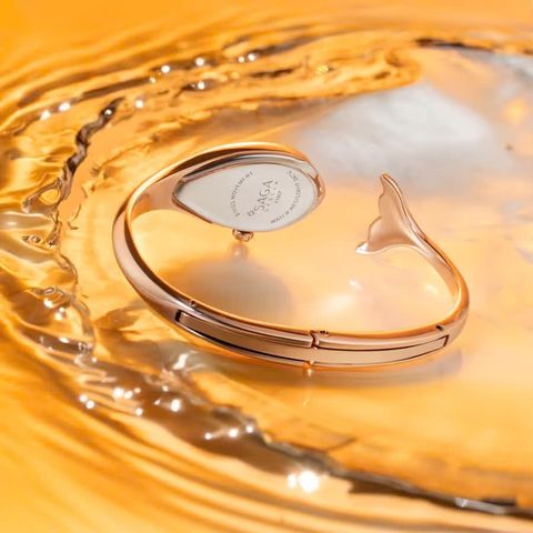  Saga Moment of Luo Goddess – 71957-RGMWRG-2AS – Nữ – Dáng Đuôi Cá Và Mặt Đồng Hồ Đính Pha Lê Danube – Cảm Hứng Nữ Thần Sông Luo 