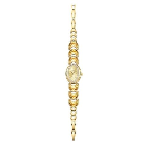  Saga Lunar Watch – 71959-GPGPGP-2 – Máy Quartz (Pin) – Mặt Số 20x26mm – Cảm Hứng Nữ Thần Mặt Trăng – Đính Pha Lê Lấp Lánh – Biểu Trưng Cho Hy Vọng Tốt Đẹp Và Vẻ Đẹp Á Đông 
