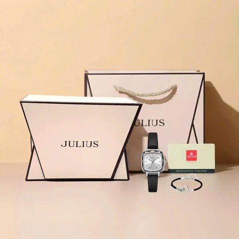  ĐỒNG HỒ NỮ JULIUS JA-1148F DÂY DA CHÍNH HÃNG 