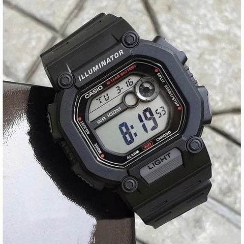  ĐỒNG HỒ NAM CASIO W-737HX-1AVDF CHÍNH HÃNG 