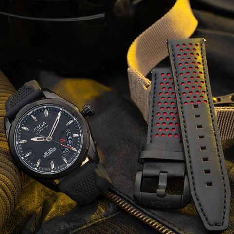  Saga 13568-IPBBKPUB-2 – Nam – Kính Sapphire – Quartz (Pin) – Mặt Số 42mm 