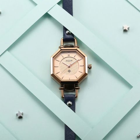  ĐỒNG HỒ NỮ JULIUS JA-750E DÂY DA CHÍNH HÃNG 