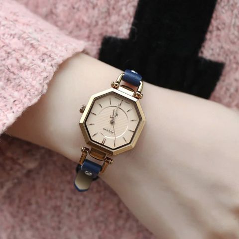  ĐỒNG HỒ NỮ JULIUS JA-750E DÂY DA CHÍNH HÃNG 