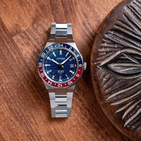  ĐỒNG HỒ NAM CITIZEN NB6030-59L SERIES 8 GMT CHÍNH HÃNG 