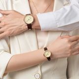  Đồng Hồ Cặp JA-1391MC/JA-1391LC Julius Hàn Quốc Dây Da Chính Hãng 