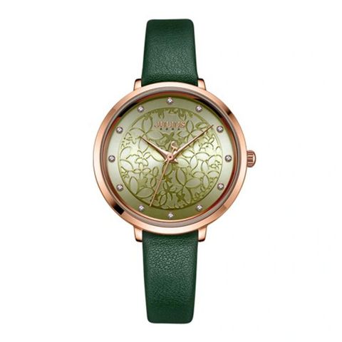  Đồng Hồ Nữ JA-1400C Julius Hàn Quốc Dây Da Chính Hãng 