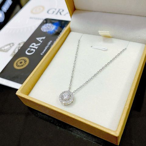  Dây chuyền mặt tròn 5li VT218552669 