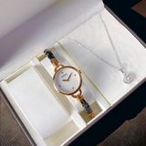  Combo Đồng Hồ Saga 53555-RGMWRG-2 + Dây chuyền vương miện VT218863475 