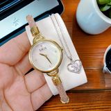  Combo Đồng Hồ Saga 53555-GPMWGP-2 + Dây chuyền trái tim VT218858569 