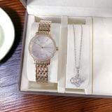  Combo Đồng Hồ Saga 53578-LGSVLG-2 + Dây chuyền VT218985046 