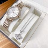  Combo Đồng Hồ Saga 53578-LGSVLG-2 + Dây chuyền VT218985046 