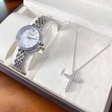  Combo Đồng Hồ Julius JA-1421A + Dây chuyền thánh giá VT218863471 