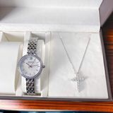  Combo Đồng Hồ Julius JA-1421A + Dây chuyền thánh giá VT218863471 