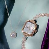  Combo Đồng Hồ Julius JA-1437B + Dây chuyền VT218552669 