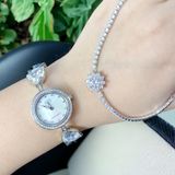  Combo Đồng Hồ Saga 53442-SVMWSV-2A + Lắc tay VT218858492 Chính Hãng 