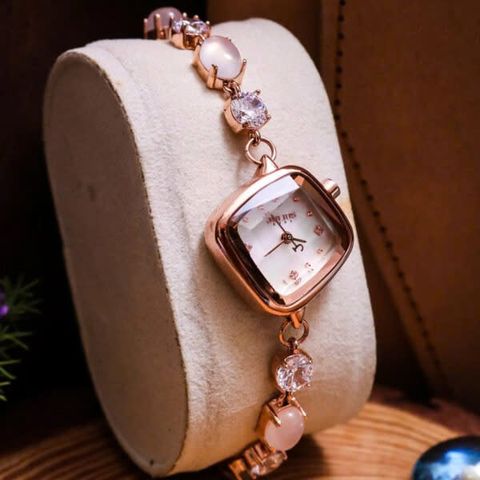  Đồng Hồ Nữ JA-1425A Julius Hàn Quốc (Trắng) Chính Hãng 