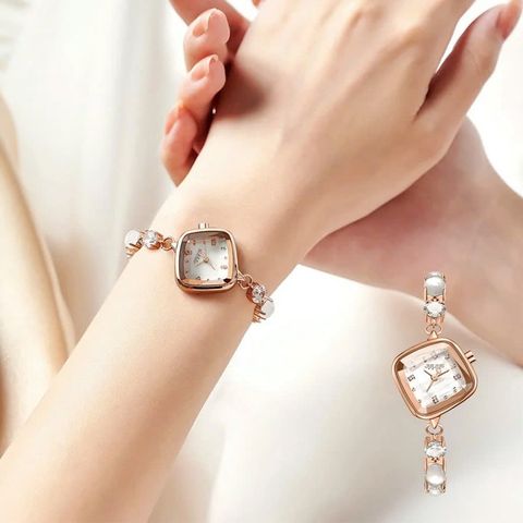  Đồng Hồ Nữ JA-1425A Julius Hàn Quốc (Trắng) Chính Hãng 