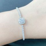  Lắc Tay Bạc Ý Vitagem VT007 