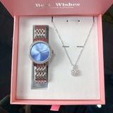  Combo Saga Stella Chance 53578-SVBLSV-2 + Dây Chuyền Bạc Ý VT013 