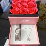  Combo Saga Triangle 80746-SVMWSV-2 + Dây Chuyền Bạc Ý Vitagem VT036 