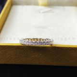  NHẪN BẠC Ý VITAGEM VT024 - MOISSANITE 