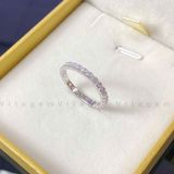  NHẪN BẠC Ý VITAGEM VT024 - MOISSANITE 