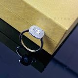 NHẪN BẠC Ý VITAGEM  VT108 - MOISSANITE 