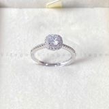  NHẪN BẠC Ý VITAGEM VT004 - MOISSANITE 