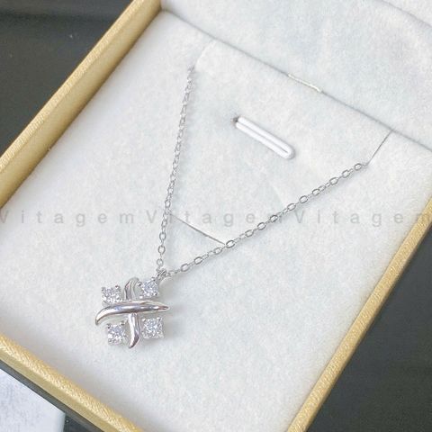  DÂY CHUYỀN BẠC Ý VITAGEM VT036 - MOISSANITE 