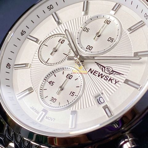  ĐỒNG HỒ NAM NEWSKY NS6005G.S01 KIM LOẠI CHÍNH HÃNG 