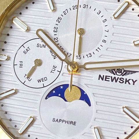  ĐỒNG HỒ NAM NEWSKY NS6006G.L04 DÂY DA CHÍNH HÃNG 