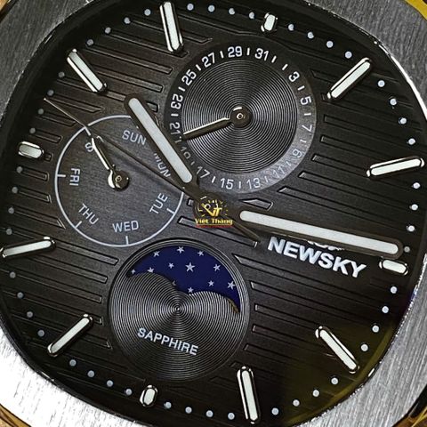  ĐỒNG HỒ NAM NEWSKY NS6006G.L01 DÂY DA CHÍNH HÃNG 