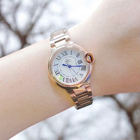  ĐỒNG HỒ NỮ SRWATCH SL5012.1402BL DÂY KIM LOẠI CHÍNH HÃNG 