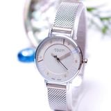  Đồng Hồ Nữ JA-924A1 Julius Hàn Quốc Dây Thép (Bạc) 
