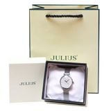  Đồng Hồ Nữ JA-924A1 Julius Hàn Quốc Dây Thép (Bạc) 