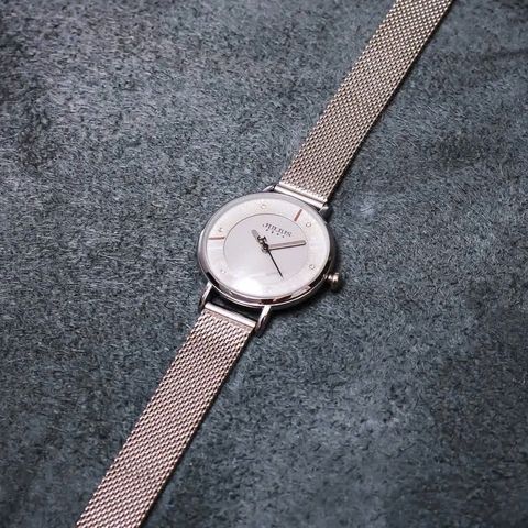 Đồng Hồ Nữ JA-924A1 Julius Hàn Quốc Dây Thép (Bạc) 