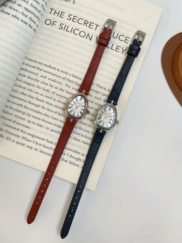  Đồng Hồ Nữ JA-1526A Julius Dây Da Đen Hàn Quốc Chính Hãng 