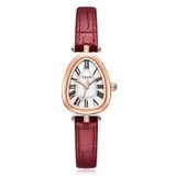  Đồng Hồ Nữ JA-1526B Julius Dây Da Nâu Hàn Quốc Chính Hãng 