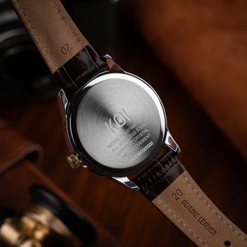  Koi K003.436.642.29.36.03 – Nam – Quartz – Ronda 515, Mặt Số 39.5mm, Mạ Vàng PVD 