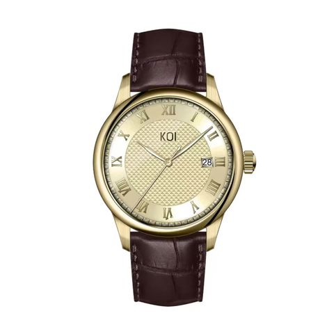  Koi K003.436.642.29.36.03 – Nam – Quartz – Ronda 515, Mặt Số 39.5mm, Mạ Vàng PVD 