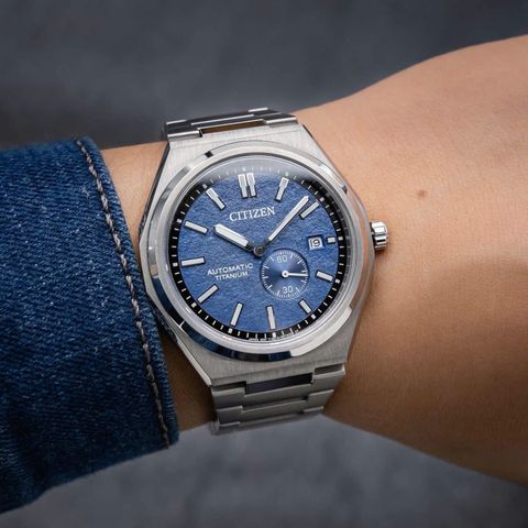  Đồng Hồ Nam Citizen Zenshin Mechanical NJ0180-80L 40.5mm Chính Hãng 