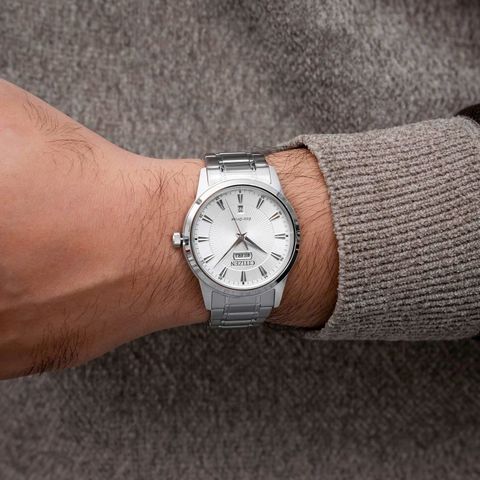  Đồng Hồ Nam Citizen Eco-Drive AW0100-86B 40mm Chính Hãng 