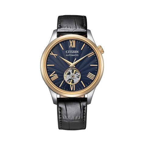  Đồng Hồ Nam Citizen Mechanical Open Heart NH9136-02L 40mm Chính Hãng 