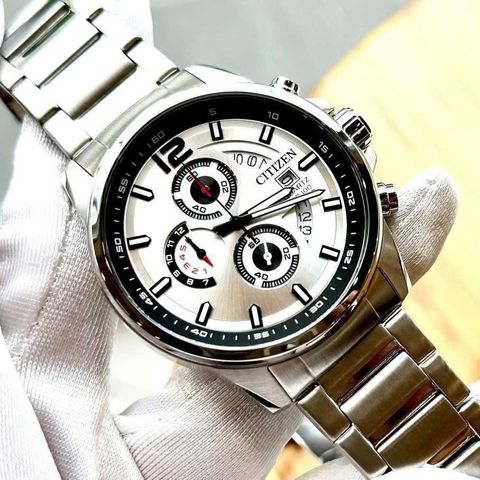  Đồng Hồ Nam Citizen Quartz Chronograph AN3690-56A 44mm Chính Hãng 